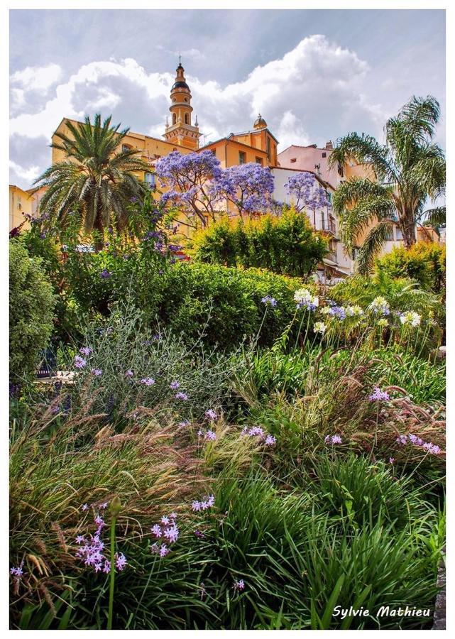 Appartamento Les Violettes Mentone Esterno foto