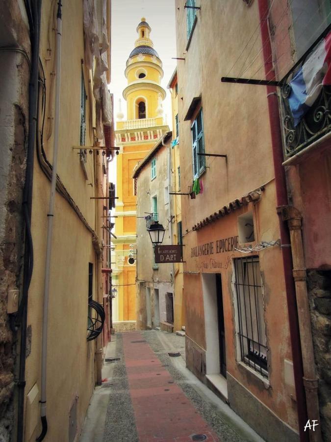 Appartamento Les Violettes Mentone Esterno foto